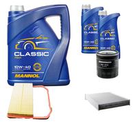 DENCKERMANN Controllo Set MANNOL Classic 10W-40 7L Per Seat Mii 1.0