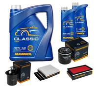 DENCKERMANN Controllo Set MANNOL Classic 10W-40 7L Per Subaru Forester 2.0