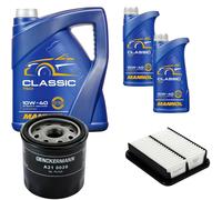 DENCKERMANN Controllo Set MANNOL Classic 10W-40 7L Per Suzuki Baleno