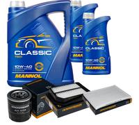 DENCKERMANN Controllo Set MANNOL Classic 10W-40 7L Per Suzuki Grand Vitara