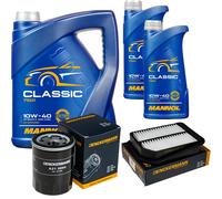 DENCKERMANN Controllo Set MANNOL Classic 10W-40 7L Per Suzuki Grand Vitara