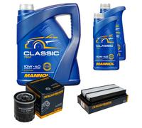 DENCKERMANN Controllo Set MANNOL Classic 10W-40 7L Per Toyota Celica Coupe