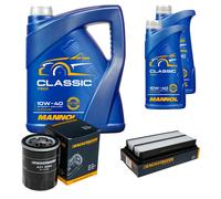 DENCKERMANN Controllo Set MANNOL Classic 10W-40 7L Per Toyota Celica Coupe