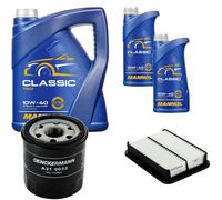 DENCKERMANN Controllo Set MANNOL Classic 10W-40 7L Per Toyota Corolla 1.4