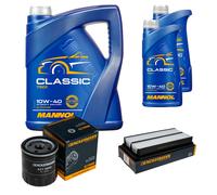 DENCKERMANN Controllo Set MANNOL Classic 10W-40 7L Per Toyota Corolla 1.9