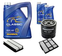 DENCKERMANN Controllo Set MANNOL Classic 10W-40 7L Per Toyota Corolla Station