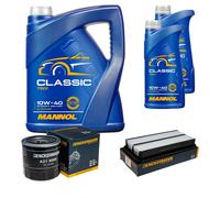 DENCKERMANN Controllo Set MANNOL Classic 10W-40 7L Per Toyota Corolla Station