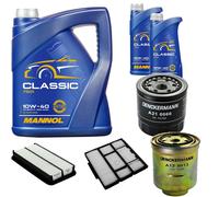 DENCKERMANN Controllo Set MANNOL Classic 10W-40 7L Per Toyota Corolla Station