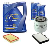 DENCKERMANN Controllo Set MANNOL Classic 10W-40 7L Per Volvo V90 Kombi S90