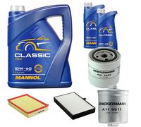 DENCKERMANN Controllo Set MANNOL Classic 10W-40 7L Per Volvo V90 Kombi S90