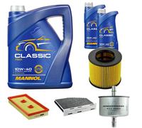 DENCKERMANN Controllo Set MANNOL Classic 10W-40 7L Per VW Golf V 1.6 FSI