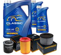 DENCKERMANN Controllo Set MANNOL Classic 10W-40 7L Per VW Transporter IV