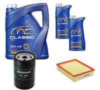 DENCKERMANN Controllo Set MANNOL Classic 10W-40 7L Per VW Transporter IV Bus