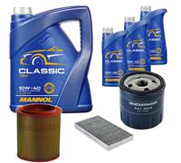 DENCKERMANN Controllo Set MANNOL Classic 10W-40 8L Per Alfa Romeo 156 2.0