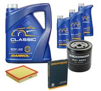 DENCKERMANN Controllo Set MANNOL Classic 10W-40 8L Per Audi A8 2.8