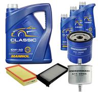 DENCKERMANN Controllo Set MANNOL Classic 10W-40 8L Per Citroën C5 I 2.0 16V