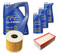 DENCKERMANN Controllo Set MANNOL Classic 10W-40 8L Per Citroën C5 III Break
