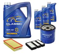 DENCKERMANN Controllo Set MANNOL Classic 10W-40 8L Per Fiat Scudo Kasten 2.0