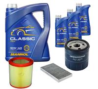DENCKERMANN Controllo Set MANNOL Classic 10W-40 8L Per Lancia Lybra 1.8 16V