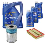 DENCKERMANN Controllo Set MANNOL Classic 10W-40 8L Per Mercedes-Benz 190 D