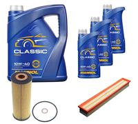 DENCKERMANN Controllo Set MANNOL Classic 10W-40 8L Per Mercedes-Benz C-Klasse
