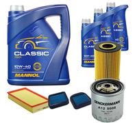 DENCKERMANN Controllo Set MANNOL Classic 10W-40 8L Per Mercedes-Benz E-Klasse