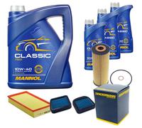 DENCKERMANN Controllo Set MANNOL Classic 10W-40 8L Per Mercedes-Benz E-Klasse