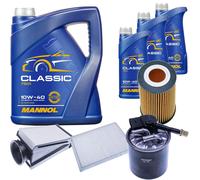 DENCKERMANN Controllo Set MANNOL Classic 10W-40 8L Per Mercedes-Benz GLC 220