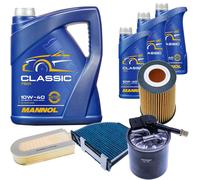 DENCKERMANN Controllo Set MANNOL Classic 10W-40 8L Per Mercedes GLK-Klasse
