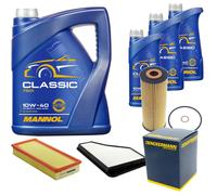 DENCKERMANN Controllo Set MANNOL Classic 10W-40 8L Per Mercedes S-Klasse 300