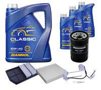 DENCKERMANN Controllo Set MANNOL Classic 10W-40 8L Per Mitsubishi Outlander