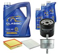 DENCKERMANN Controllo Set MANNOL Classic 10W-40 8L Per Opel Omega B 2.2 16V