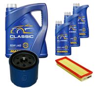 DENCKERMANN Controllo Set MANNOL Classic 10W-40 8L Per Opel Vivaro Kasten