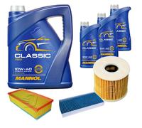 Denckermann Controllo Set mannol Classic 10W-40 8L per Peugeot Expert Scatola