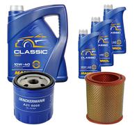 DENCKERMANN Controllo Set MANNOL Classic 10W-40 8L Per Renault Espace II 2.2