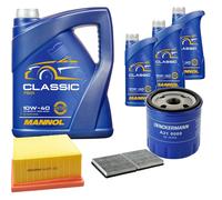 DENCKERMANN Controllo Set MANNOL Classic 10W-40 8L Per Renault Espace III