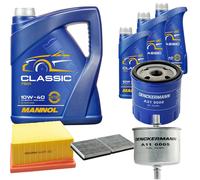 DENCKERMANN Controllo Set MANNOL Classic 10W-40 8L Per Renault Espace III