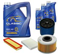 DENCKERMANN Controllo Set MANNOL Classic 10W-40 8L Per Renault Kangoo 1.9