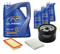 DENCKERMANN Controllo Set MANNOL Classic 10W-40 8L Per Renault Kangoo D 65