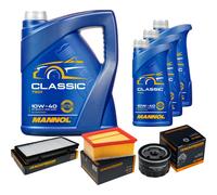 DENCKERMANN Controllo Set MANNOL Classic 10W-40 8L Per Renault Trafic II