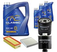 DENCKERMANN Controllo Set MANNOL Classic 10W-40 8L Per Rover 200 Cabriolet
