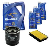 DENCKERMANN Controllo Set MANNOL Classic 10W-40 8L Per Rover 600 620 Si 620i