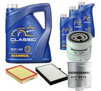 DENCKERMANN Controllo Set MANNOL Classic 10W-40 8L Per Volvo V90 Kombi S90