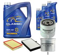 DENCKERMANN Controllo Set MANNOL Classic 10W-40 8L Per Volvo V90 Kombi S90