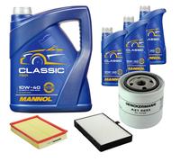 DENCKERMANN Controllo Set MANNOL Classic 10W-40 8L Per Volvo V90 Kombi S90