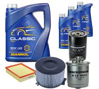DENCKERMANN Controllo Set MANNOL Classic 10W-40 8L Per VW Transporter IV Bus