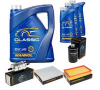 DENCKERMANN Controllo Set MANNOL Classic 10W-40 8L Per VW Transporter V