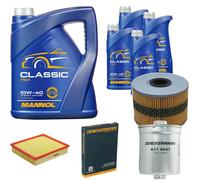 DENCKERMANN Controllo Set MANNOL Classic 10W-40 9L Per Audi A8 4.2 Quattro
