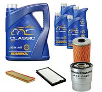 DENCKERMANN Controllo Set MANNOL Classic 10W-40 9L Per BMW 5er 525tds 525td