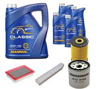 DENCKERMANN Controllo Set MANNOL Classic 10W-40 9L Per Jeep Grand Cherokee